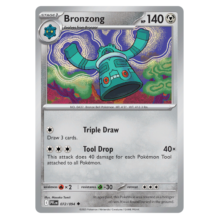 Bronzong - Phantasmal Flames - 072/094 - Uncommon