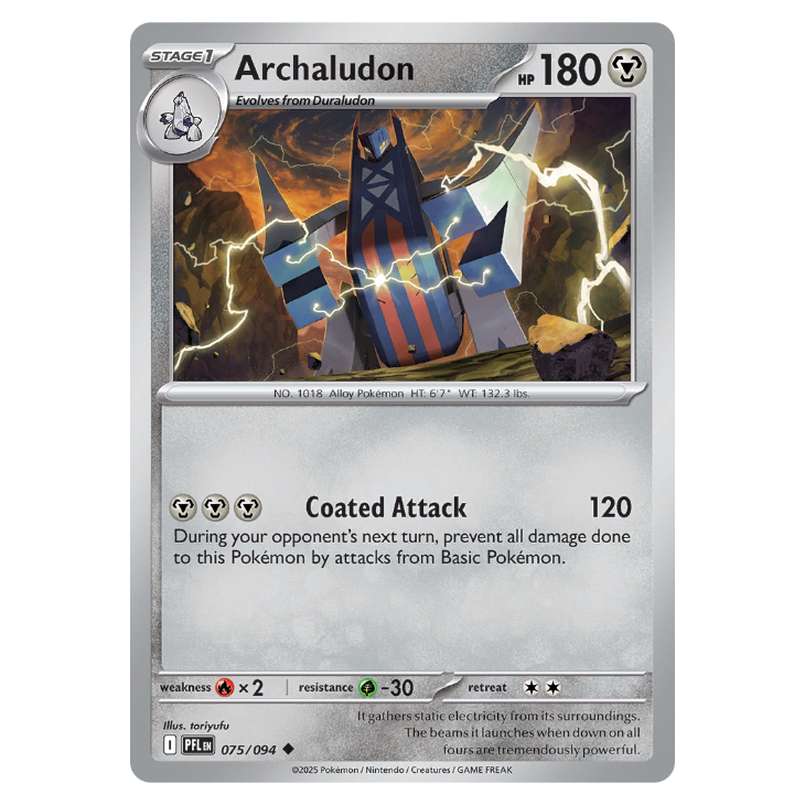 Archaludon - Phantasmal Flames - 075/094 - Uncommon