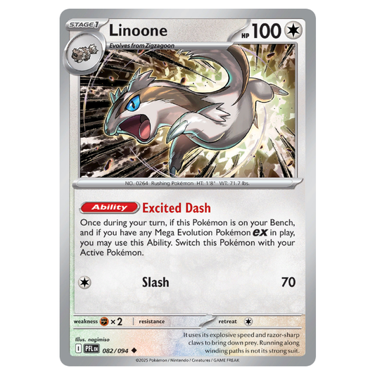 Linoone - Phantasmal Flames - 082/094 - Uncommon