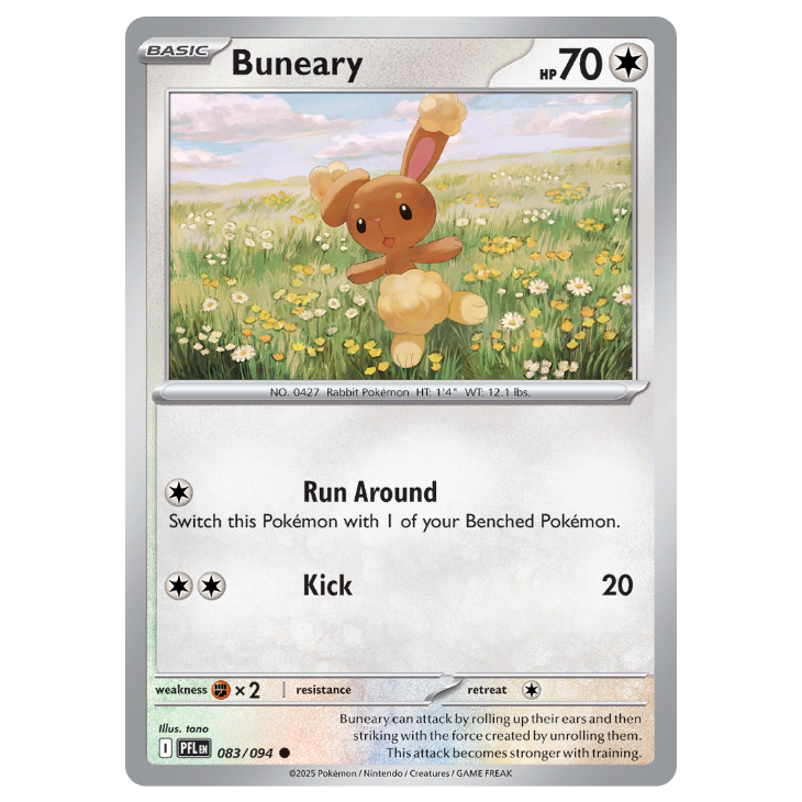 Buneary - Phantasmal Flames - 083/094 - Common