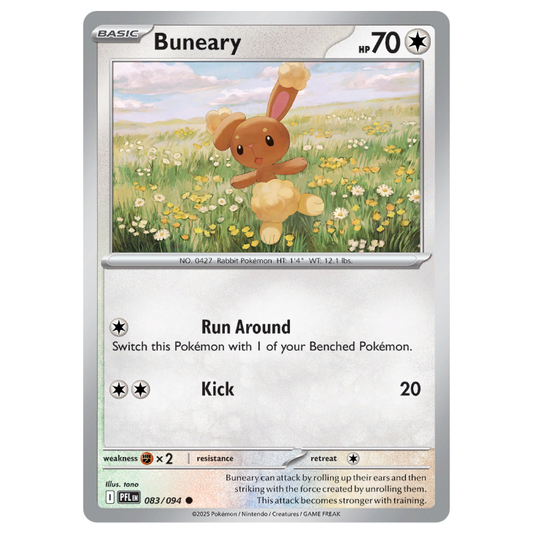 Buneary - Phantasmal Flames - 083/094 - Common