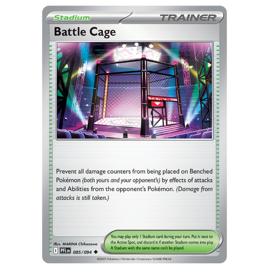 Battle Cage - Phantasmal Flames - 085/094 - Uncommon