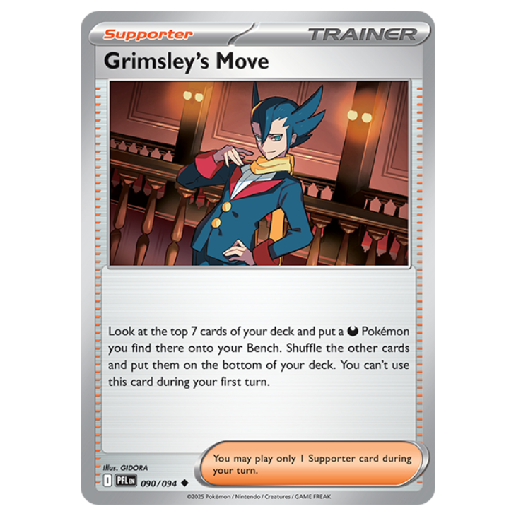 Grimsley's Move - Phantasmal Flames - 090/094 - Uncommon