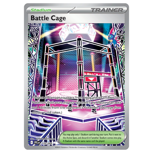 Battle Cage - Phantasmal Flames - 116/094 - Ultra Rare Full Art