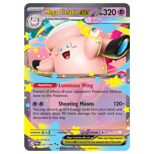 Mega Clefable ex - Perfect Order - 031/088 - Double Rare