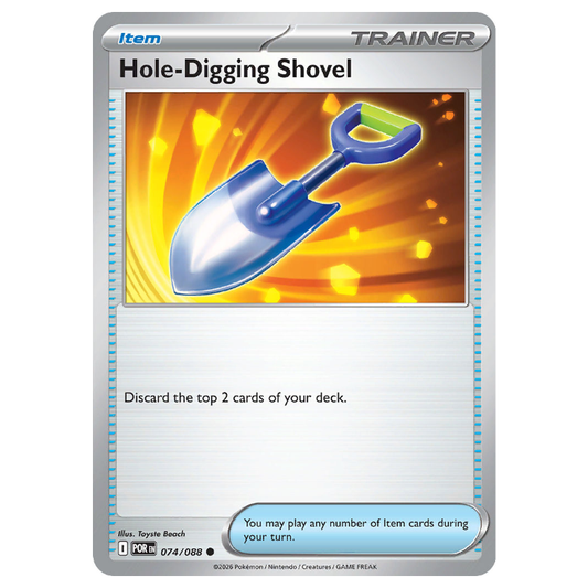 Hole-Digging Shovel - Perfect Order - 074/088 - Common