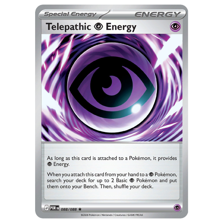 Telepathic Energy - Perfect Order - 088/088 - Holo Rare