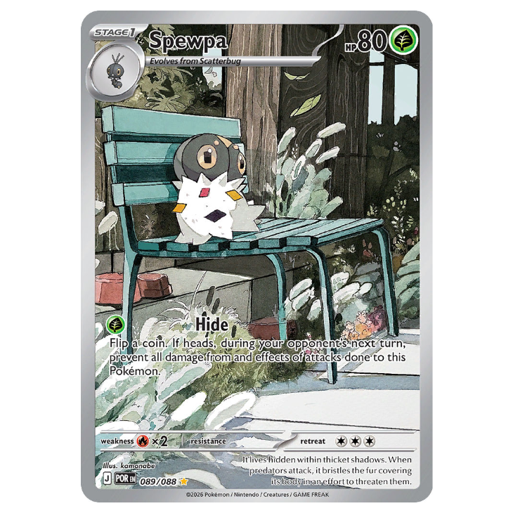Spewpa - Perfect Order - 089/088 - Illustration Rare