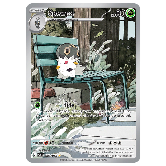 Spewpa - Perfect Order - 089/088 - Illustration Rare