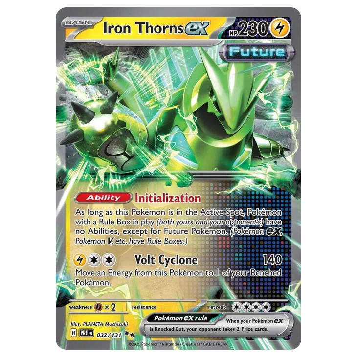Iron Thorns ex - Prismatic Evolutions - 032/131 - Double Rare