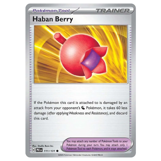 Haban Berry - Prismatic Evolutions - 111/131 - Common