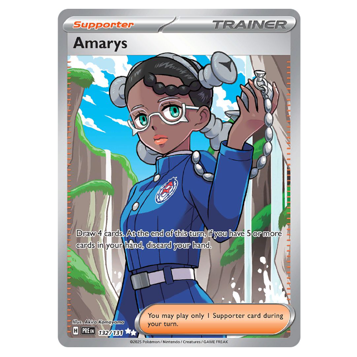 Amarys - Prismatic Evolutions - 132/131 - Full Art Ultra Rare