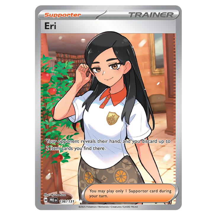 Eri - Prismatic Evolutions - 136/131 - Full Art Ultra Rare