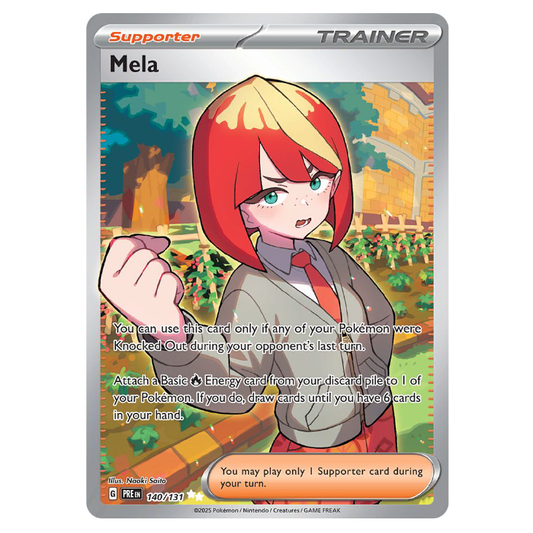 Mela - Prismatic Evolutions - 140/131 - Full Art Ultra Rare