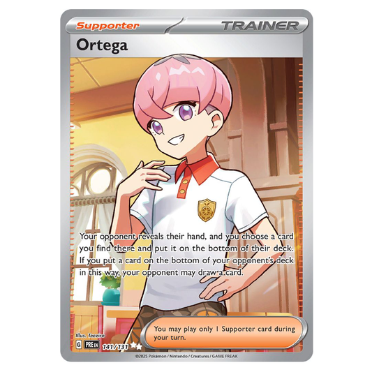 Ortega - Prismatic Evolutions - 141/131 - Full Art Ultra Rare