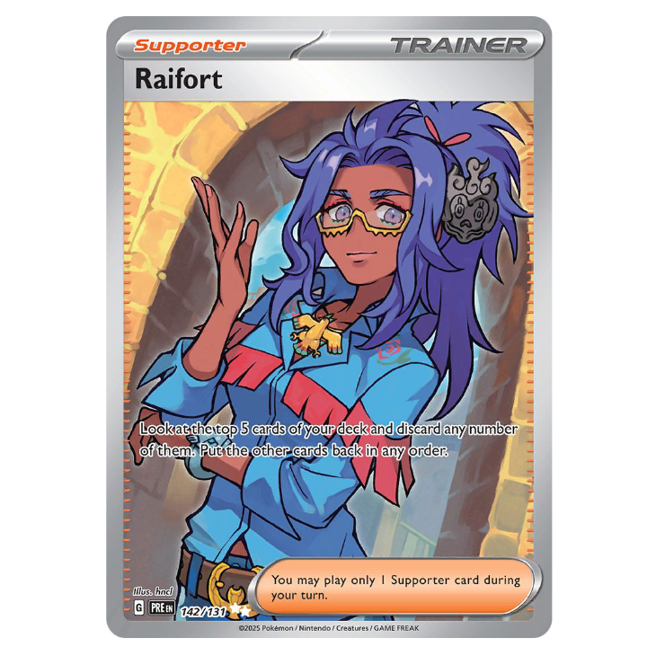 Raifort - Prismatic Evolutions - 142/131 - Full Art Ultra Rare