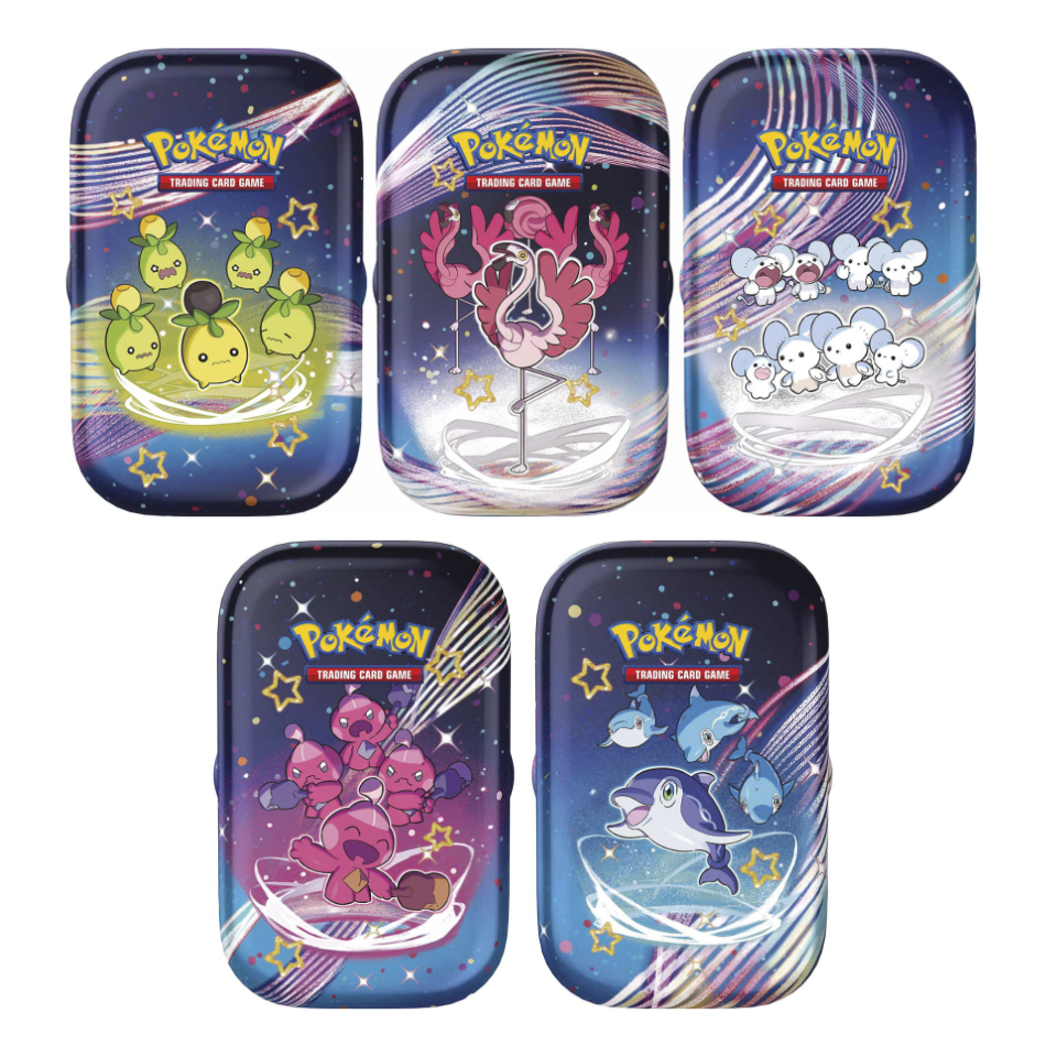 Paldean Fates Mini Tins (Single Tin, Art Set and Display options available)