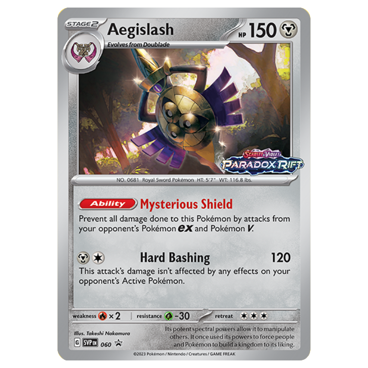 Paradox Rift *SEALED* Holo Promo and mini-deck featuring Chi-Yu, Iron Bundle, Xatu OR Aegislash
