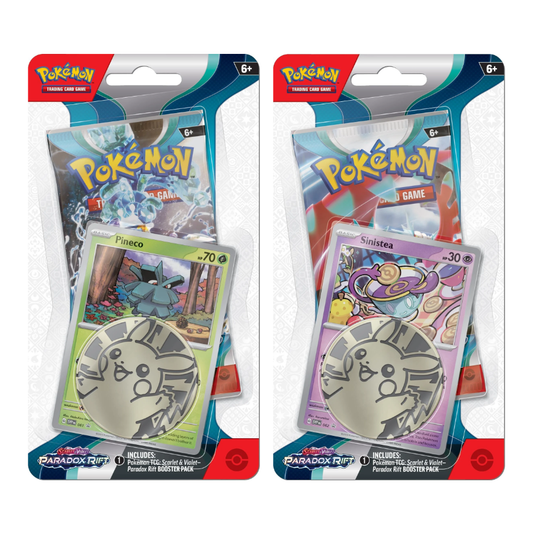 Paradox Rift Single Booster Blister with either Pineco or Sinistea Promo