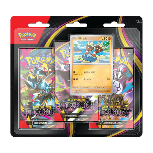 Pitch Black 3x Booster Pack Blister with Binacle Promo