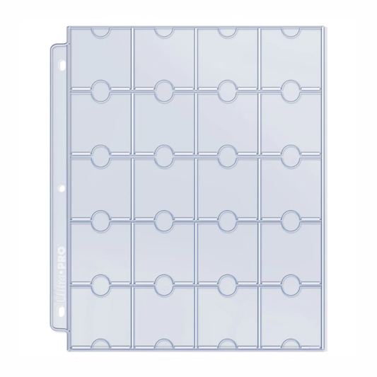 Ultra Pro - Platinum Series 20-Pocket Pages for Coins and Tokens