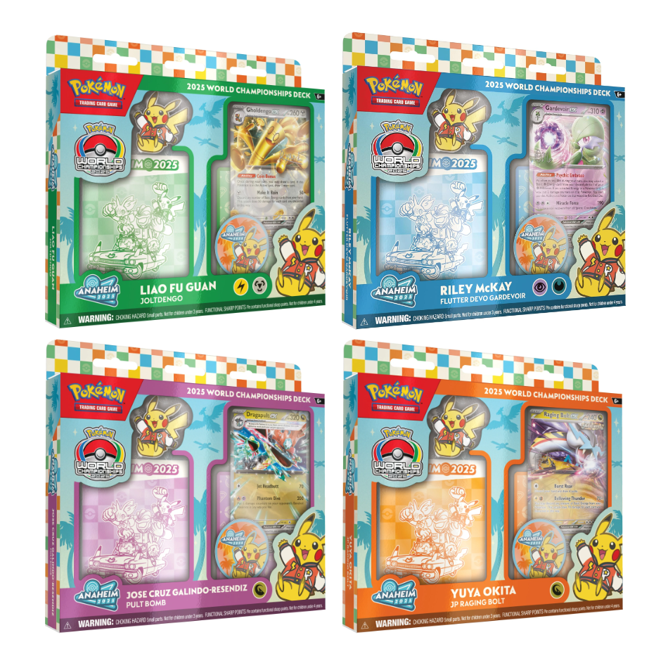 Pokemon World Championships 2025 deck - Joltdengo, JP Raging Bolt, Flutter Devo Gardevoir or Pult Bomb