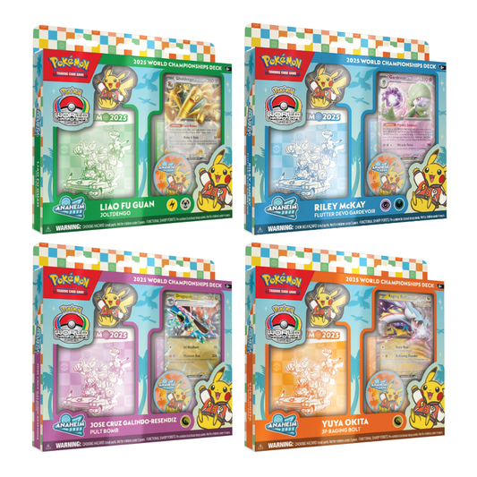 Pokemon World Championships 2025 deck - Joltdengo, JP Raging Bolt, Flutter Devo Gardevoir or Pult Bomb
