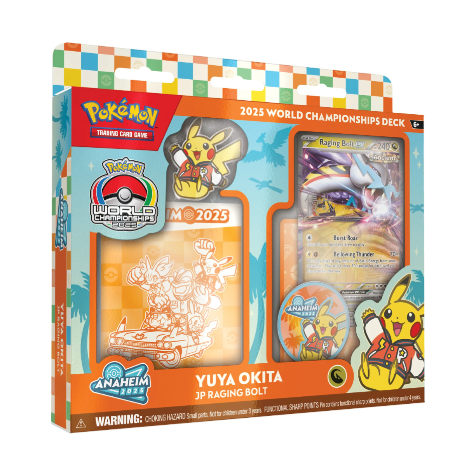 Pokemon World Championships 2025 deck - Joltdengo, JP Raging Bolt, Flutter Devo Gardevoir or Pult Bomb