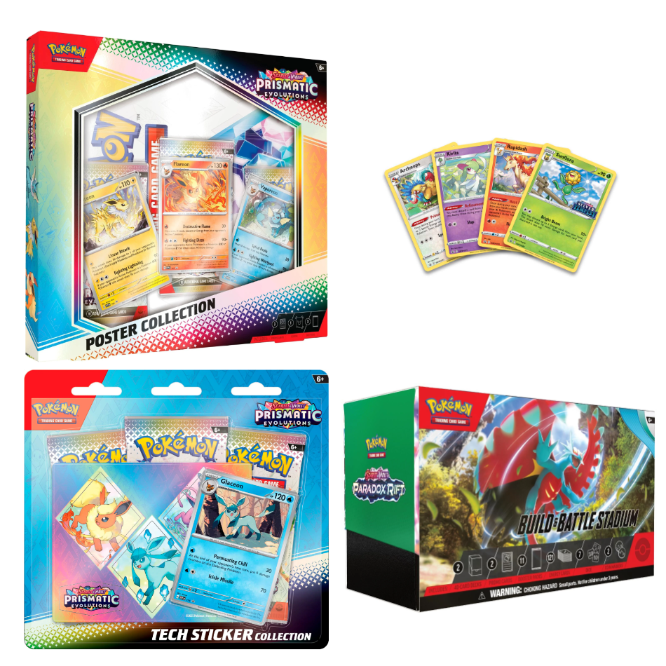 Prismatic Evolutions Mixed Bundle #2 (Releases 17th Jan)