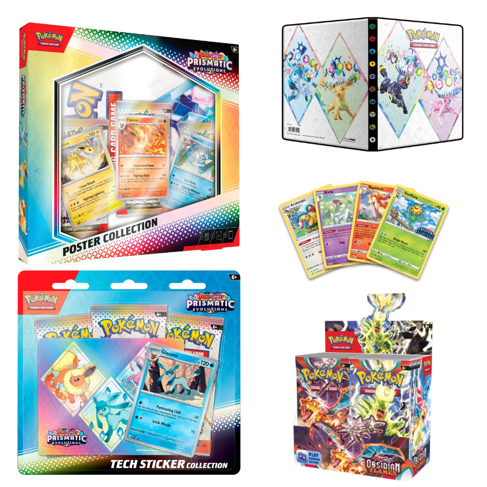 Prismatic Evolutions Mixed Bundle #3 (Releases 17th Jan)