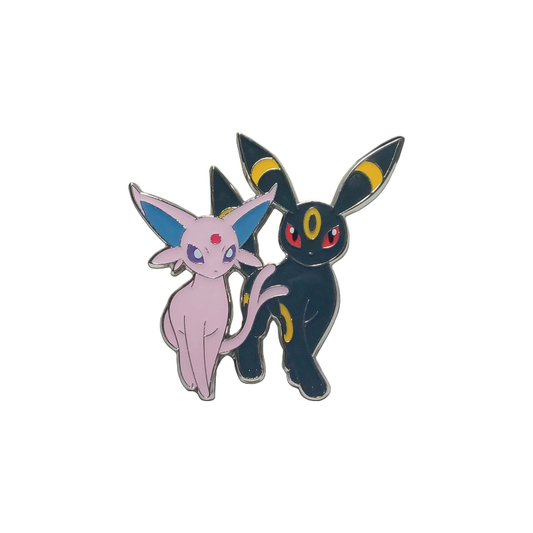 Espeon and Umbreon enamel Pin (Prismatic Evolutions PFC)