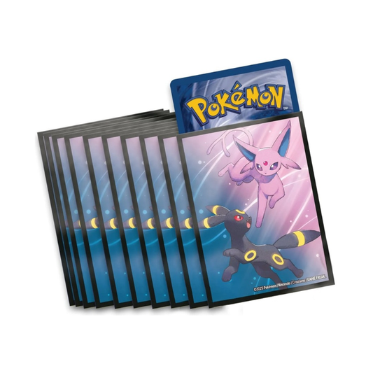 Espeon and Umbreon (Prismatic Evolutions PFC) SLEEVES 65ct