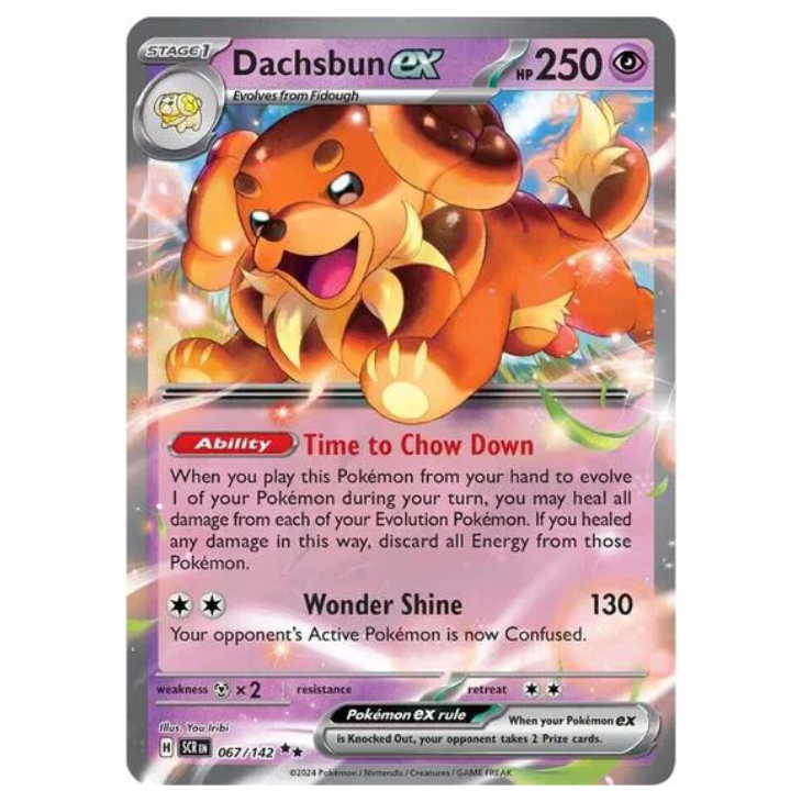 Dachsbun ex - Stellar Crown - 067/142 - Double Rare