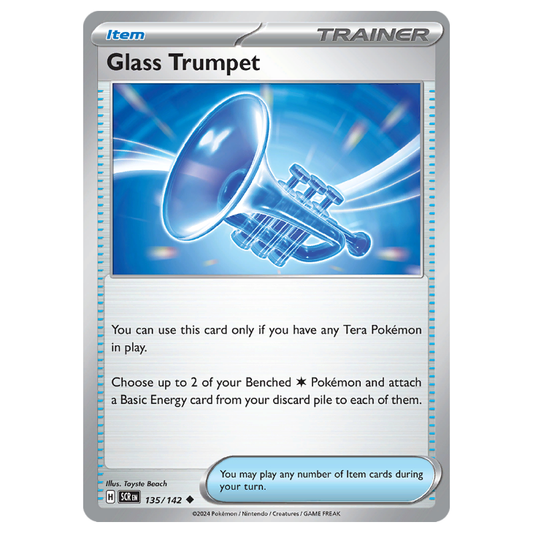 Glass Trumpet - Stellar Crown - 135/142 - Uncommon