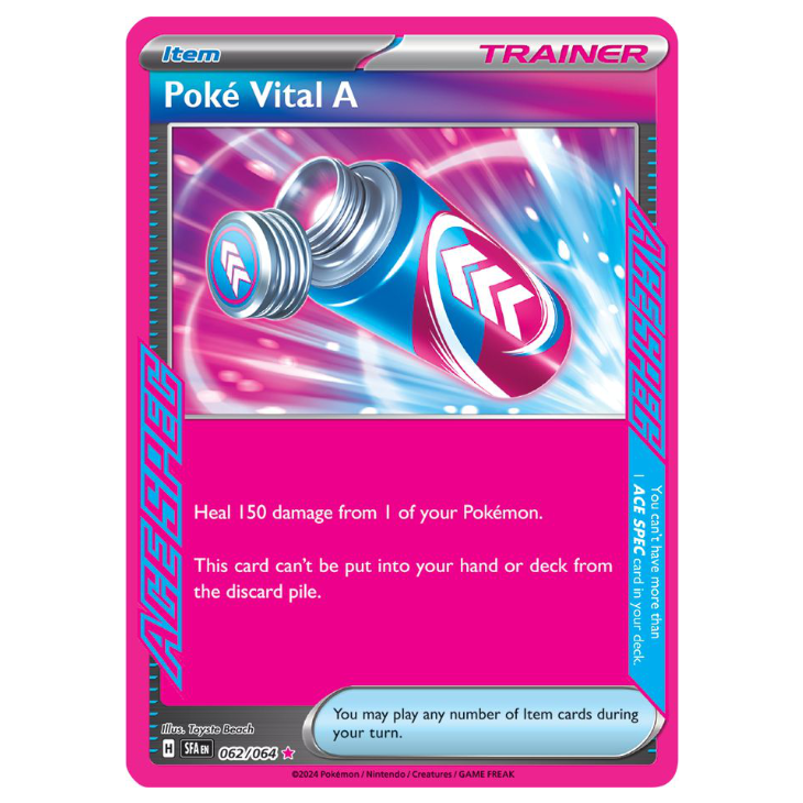 Poke Vital A - Shrouded Fable - 062/064 - Ace Spec Rare