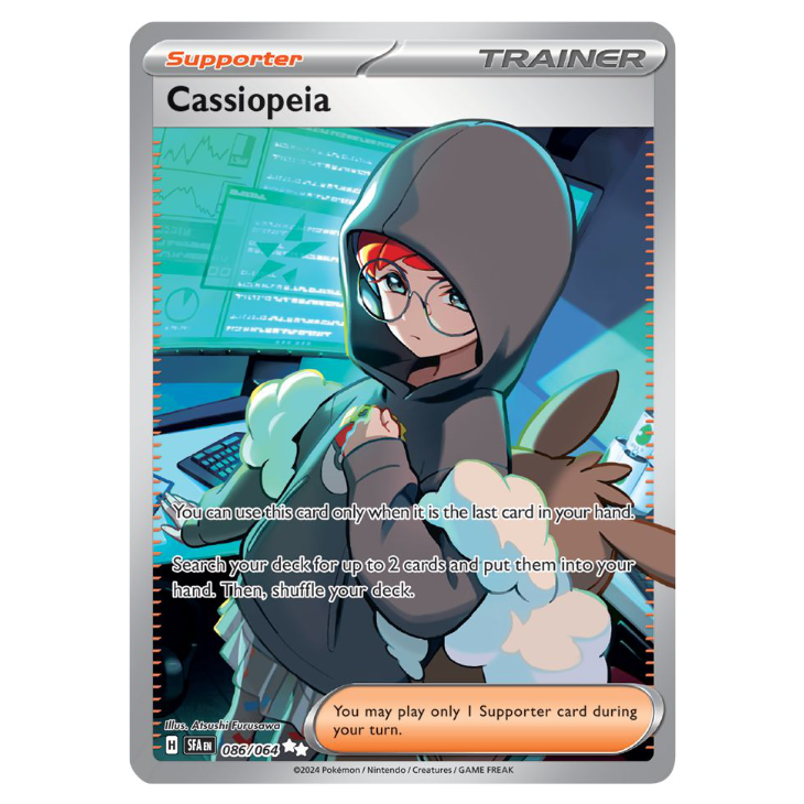 Cassiopeia - Shrouded Fable - 086/064 - Full Art Ultra Rare