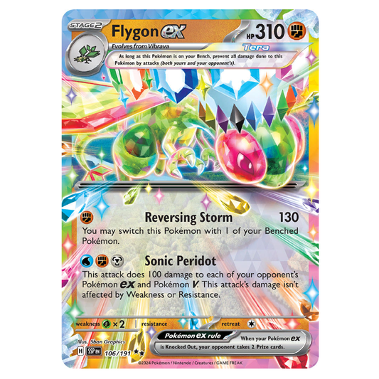 Flygon ex - Surging Sparks - 106/191 - Double Rare