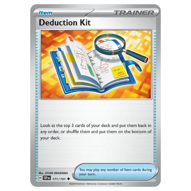 Deduction Kit - Surging Sparks - 171/191 - Uncommon