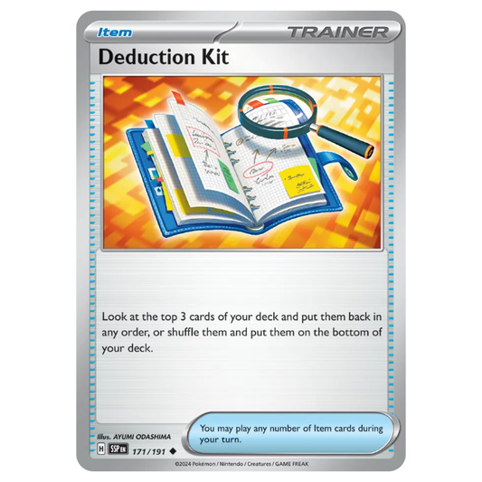 Deduction Kit - Surging Sparks - 171/191 - Uncommon