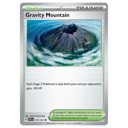 Gravity Mountain - Surging Sparks - 177/191 - Uncommon