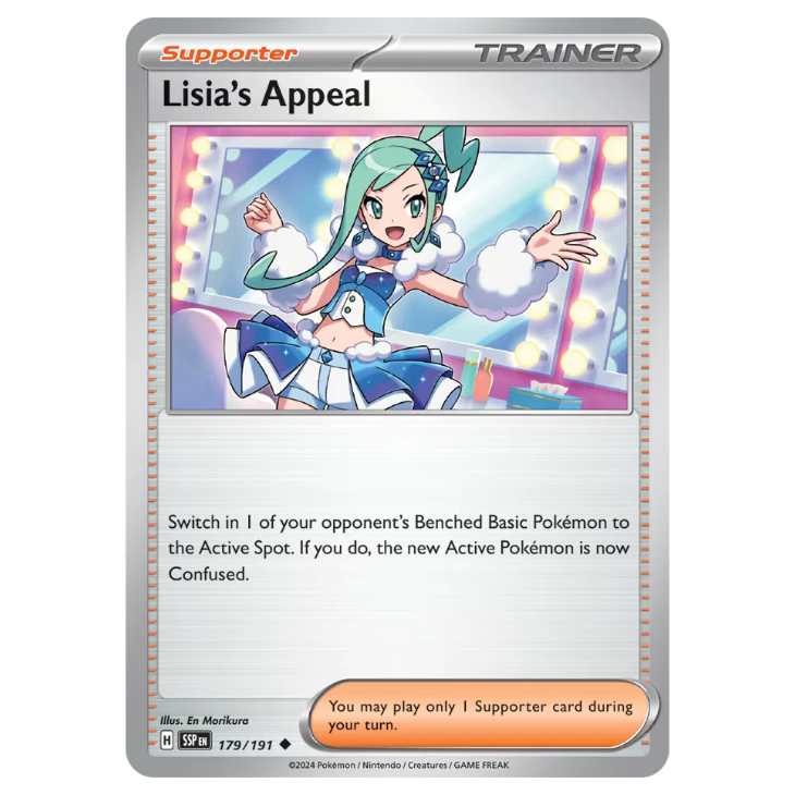 Lisia's Appeal - Surging Sparks - 179/191 - Uncommon