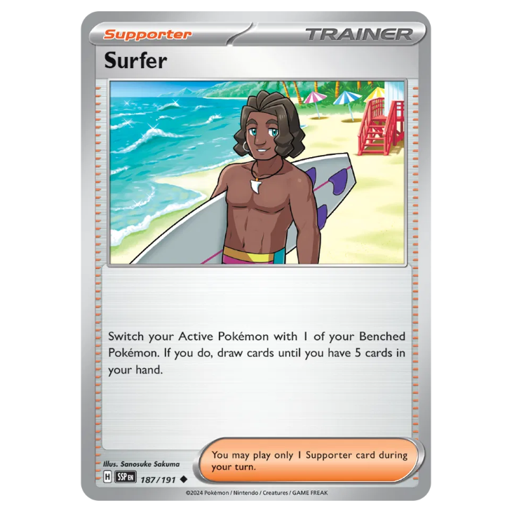 Surfer - Surging Sparks* - 187/191 - Uncommon