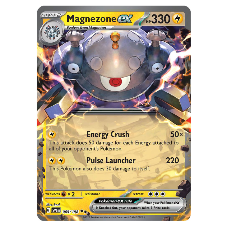 Magnezone ex - Scarlet & Violet - 065/198 - Double Rare