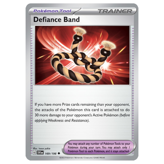 Defiance Band - Scarlet & Violet - 169/198 - Uncommon