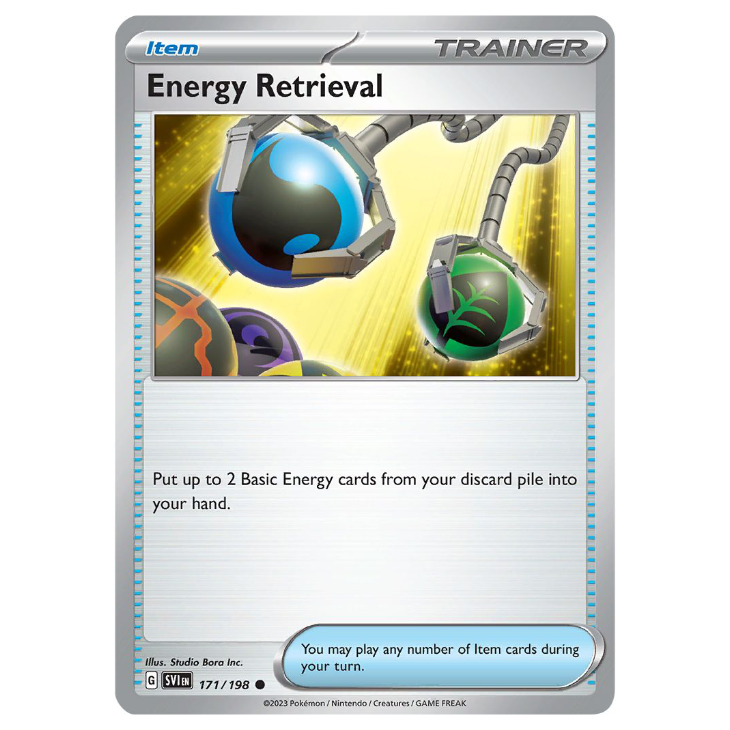 Energy Retrieval - Scarlet & Violet - 171/198- Common