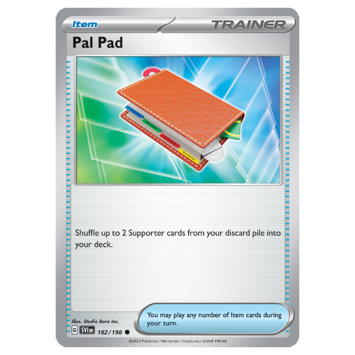 Pal Pad - Scarlet & Violet - 182/198 - Common