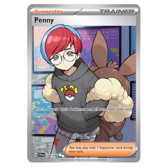 Penny - Scarlet & Violet - 239/198 - Full Art Ultra Rare