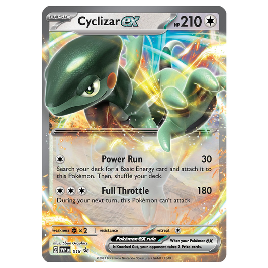 SVP018 Cyclizar ex - Holo Promo