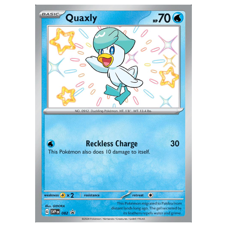 SVP082 Quaxly - Holo Promo