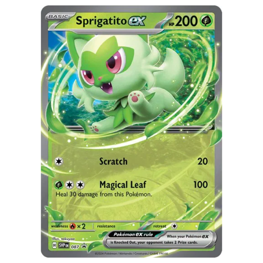 *SEALED* Sprigatito ex - SVP Promo - SVP087